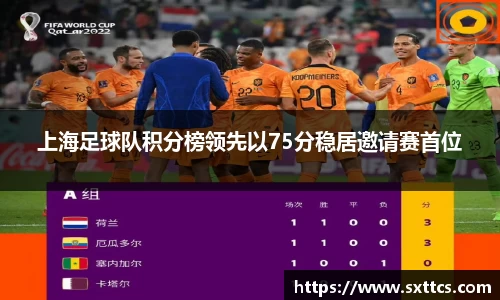 上海足球队积分榜领先以75分稳居邀请赛首位